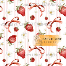 Load image into Gallery viewer, Light strawberry stripes
