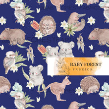Load image into Gallery viewer, Navy blue bush friends
