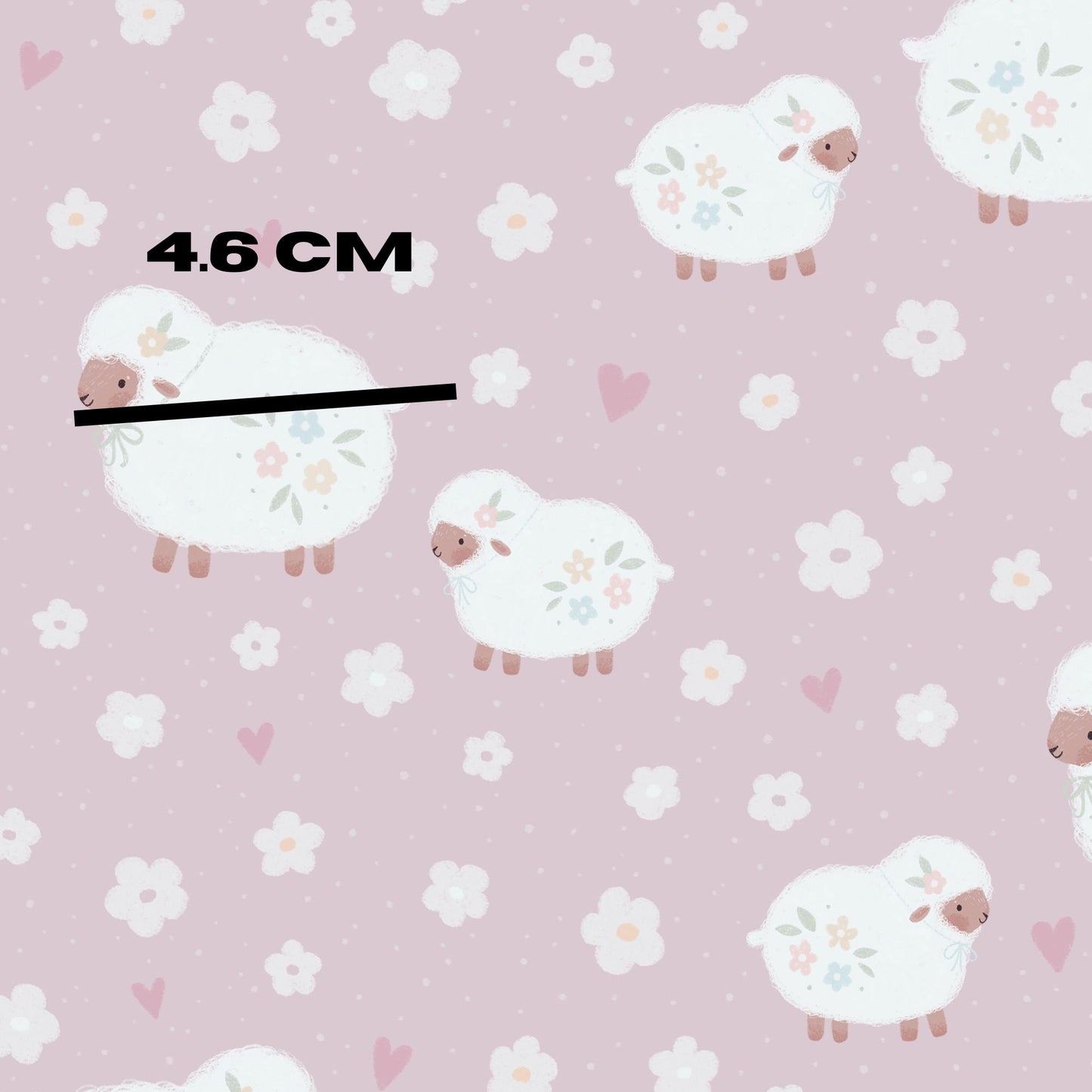 Blossom Sheep Pattern Silence Studio