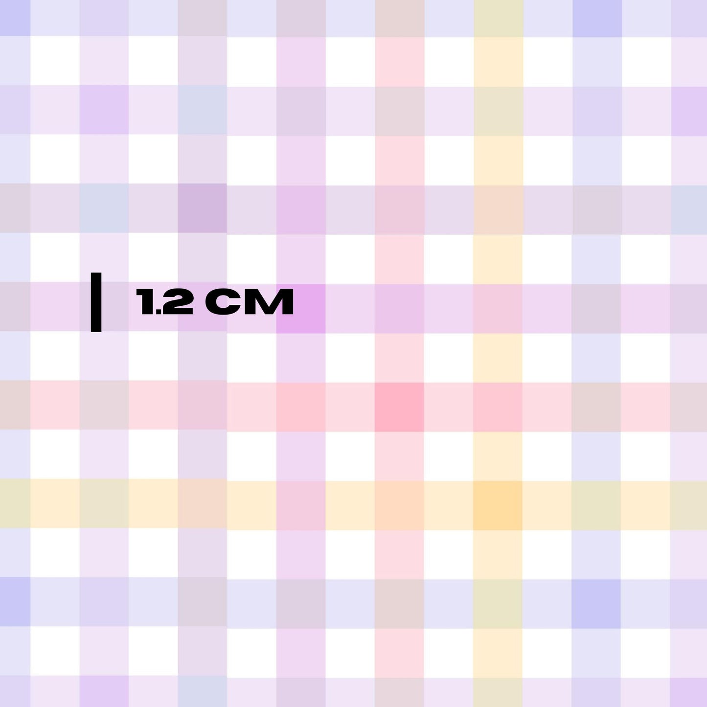 Purple rainbow gingham