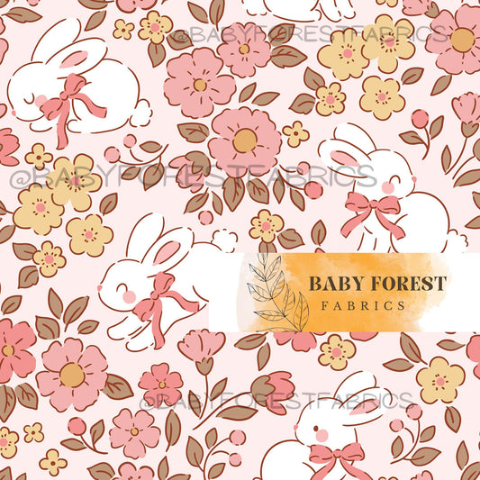 Baby floral bunny