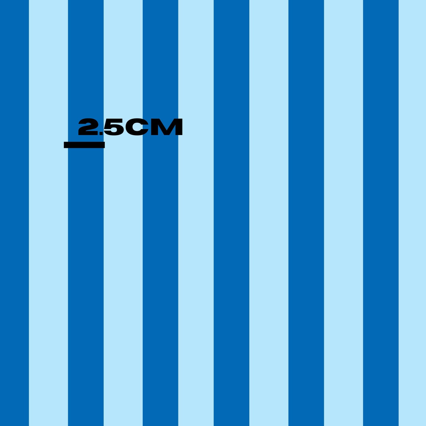 Fresh blue stripes