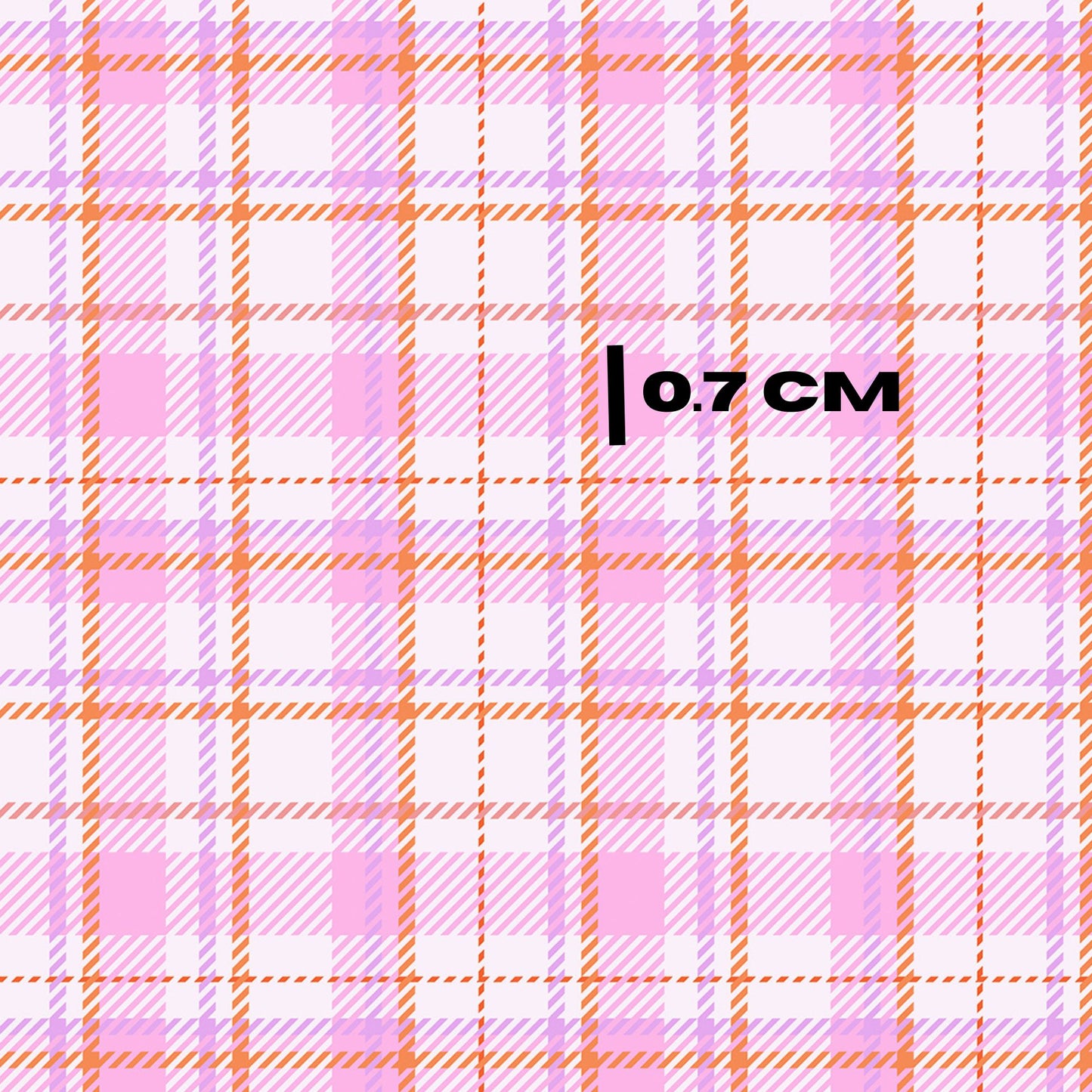 plaid pink lilac peach