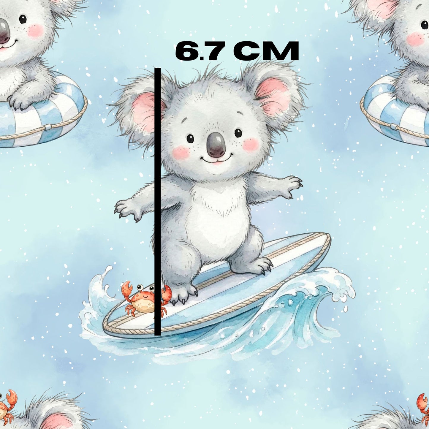 Blue surf koalas