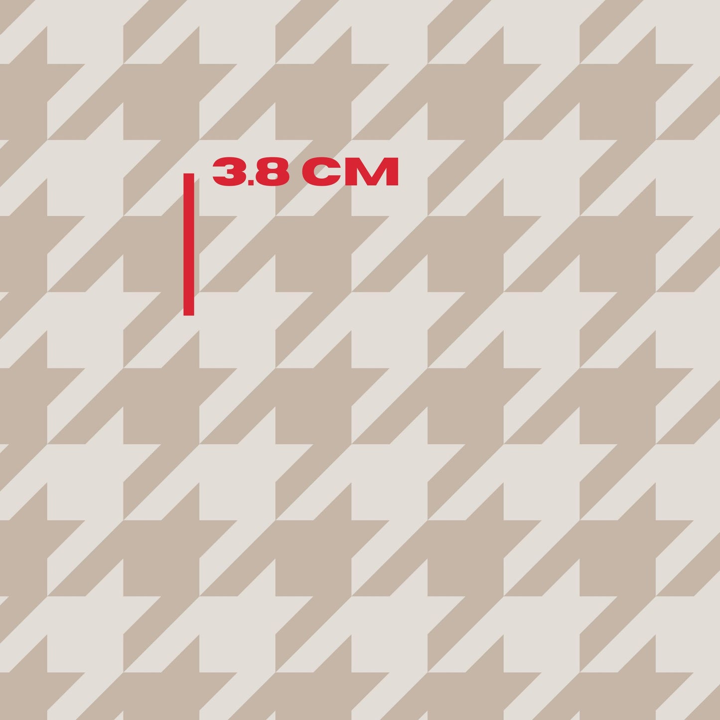 grey beige houndstooth
