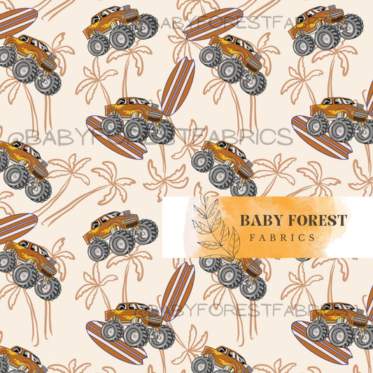 monster truck surf brown