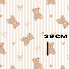 Load image into Gallery viewer, Beige bear stripes
