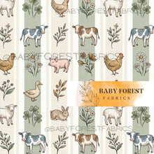 Load image into Gallery viewer, Green farm stripes
