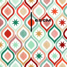 Load image into Gallery viewer, Christmas bulbs patchwork
