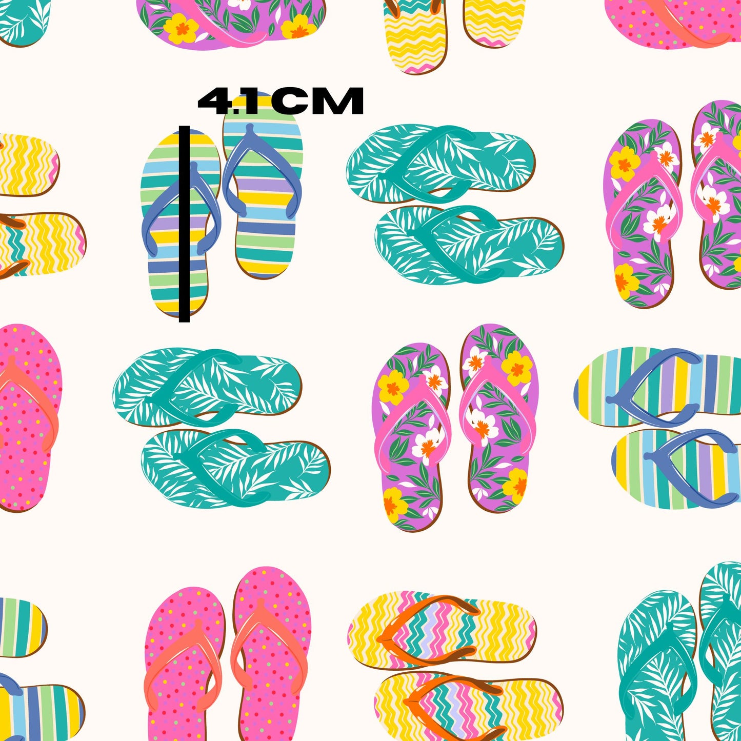 Summer flip flop design