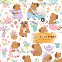Load image into Gallery viewer, Floral Garden Capybara
