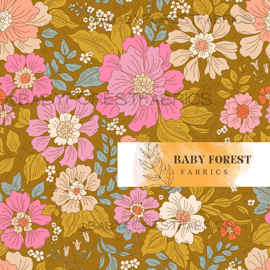 Ochre pink boho