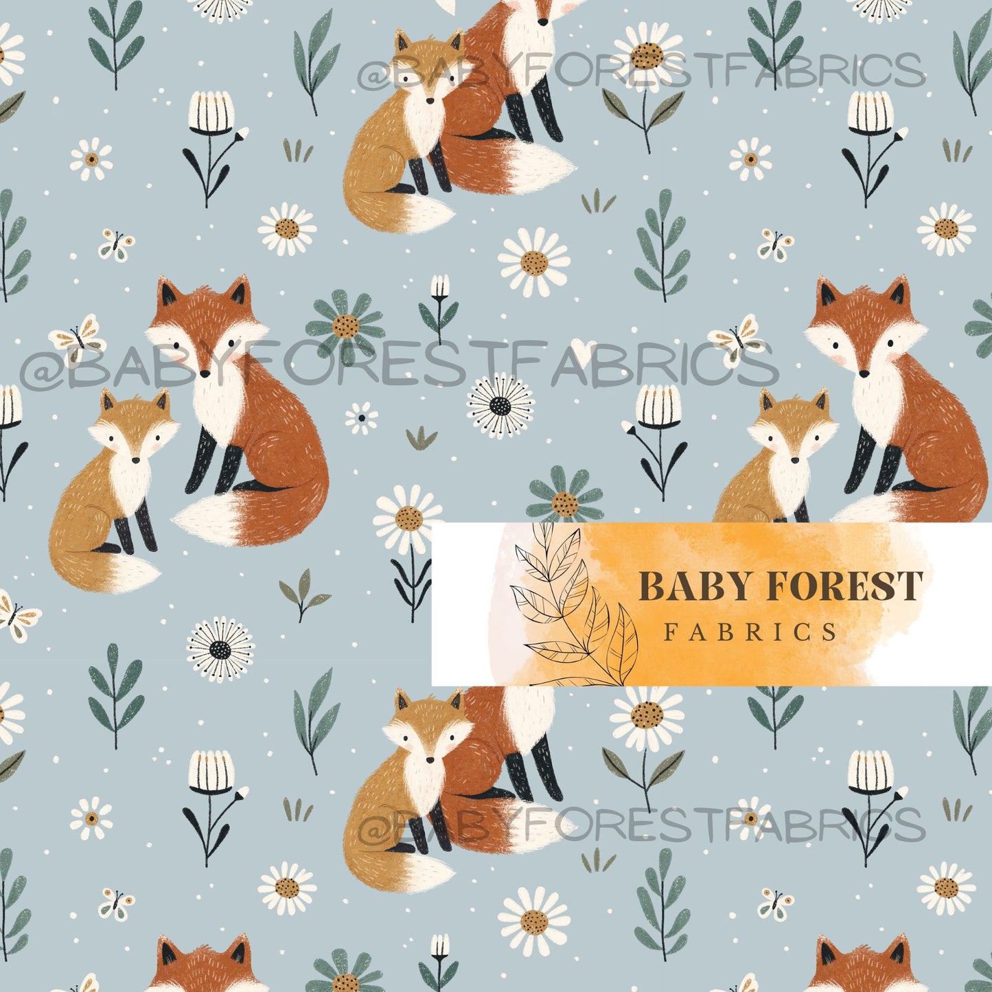 Fox Meadow Pattern Silence Studio