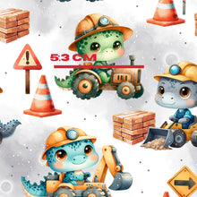 Load image into Gallery viewer, Dino engineers by Kreative Patterns
