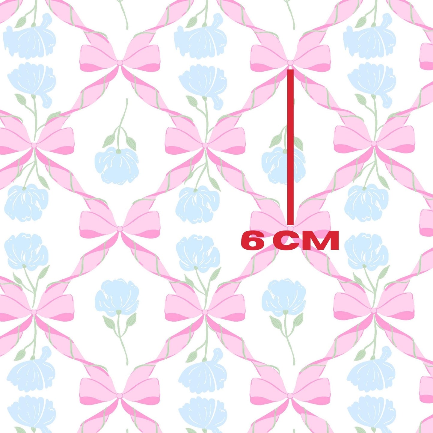 Granmillennial Pink Coquette Bows and Florals Hannah