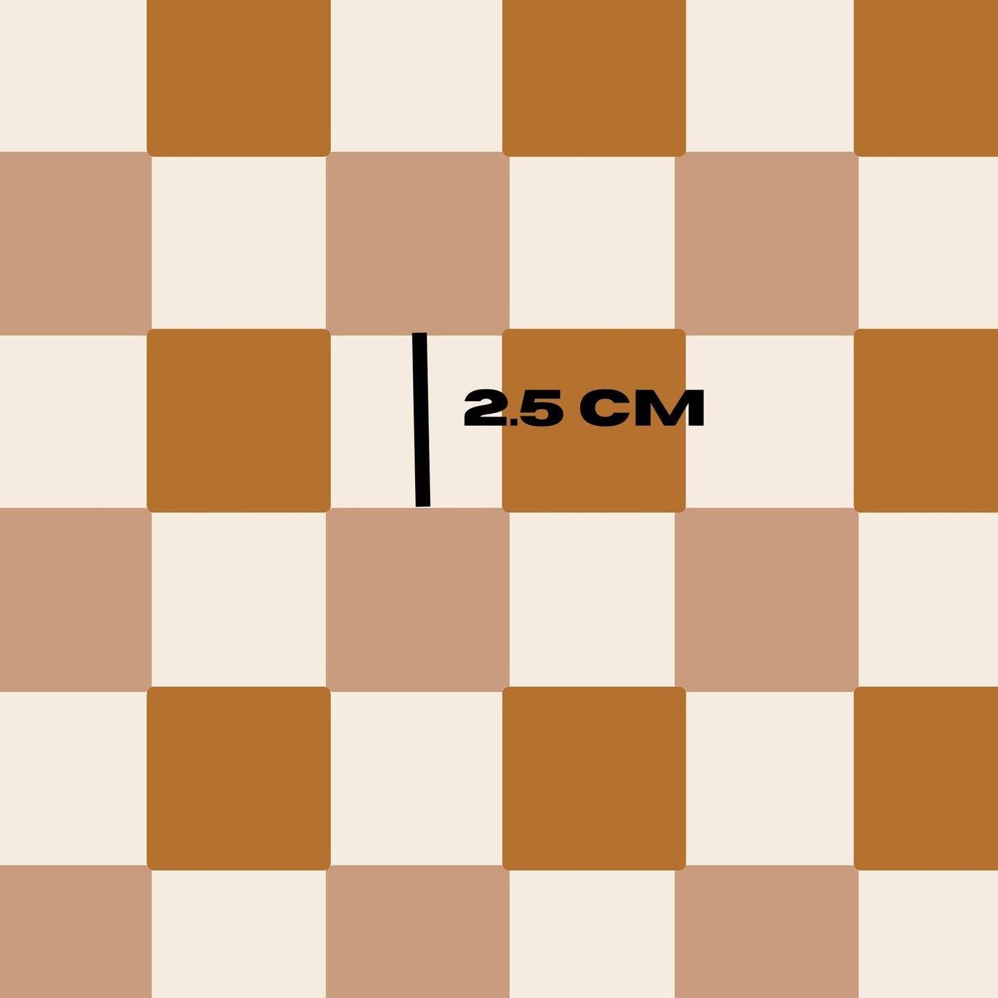 Caramel Ochre checks