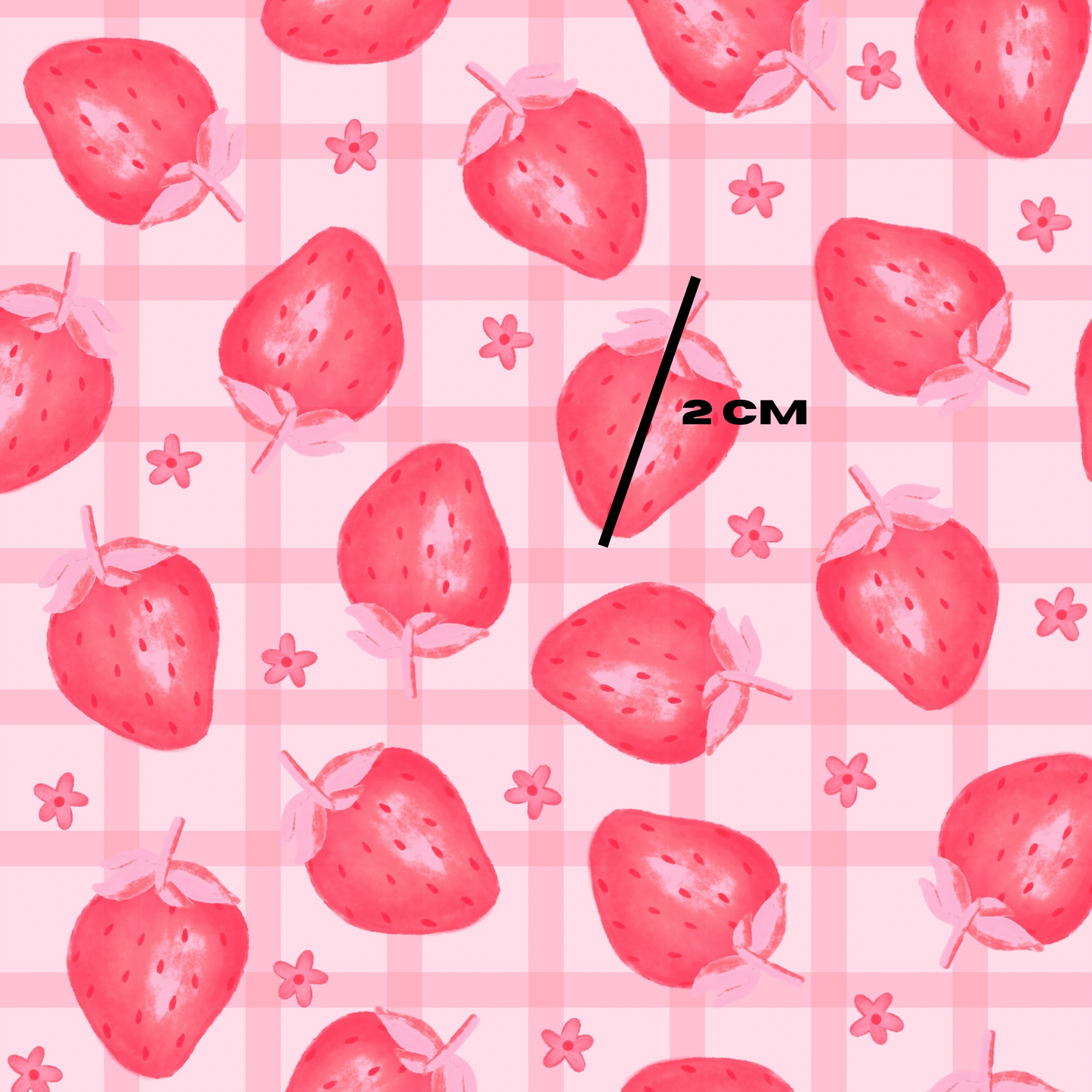 Dark strawberry grid