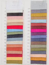 Load image into Gallery viewer, Solid 100% Linen fabric; colours 1-74
