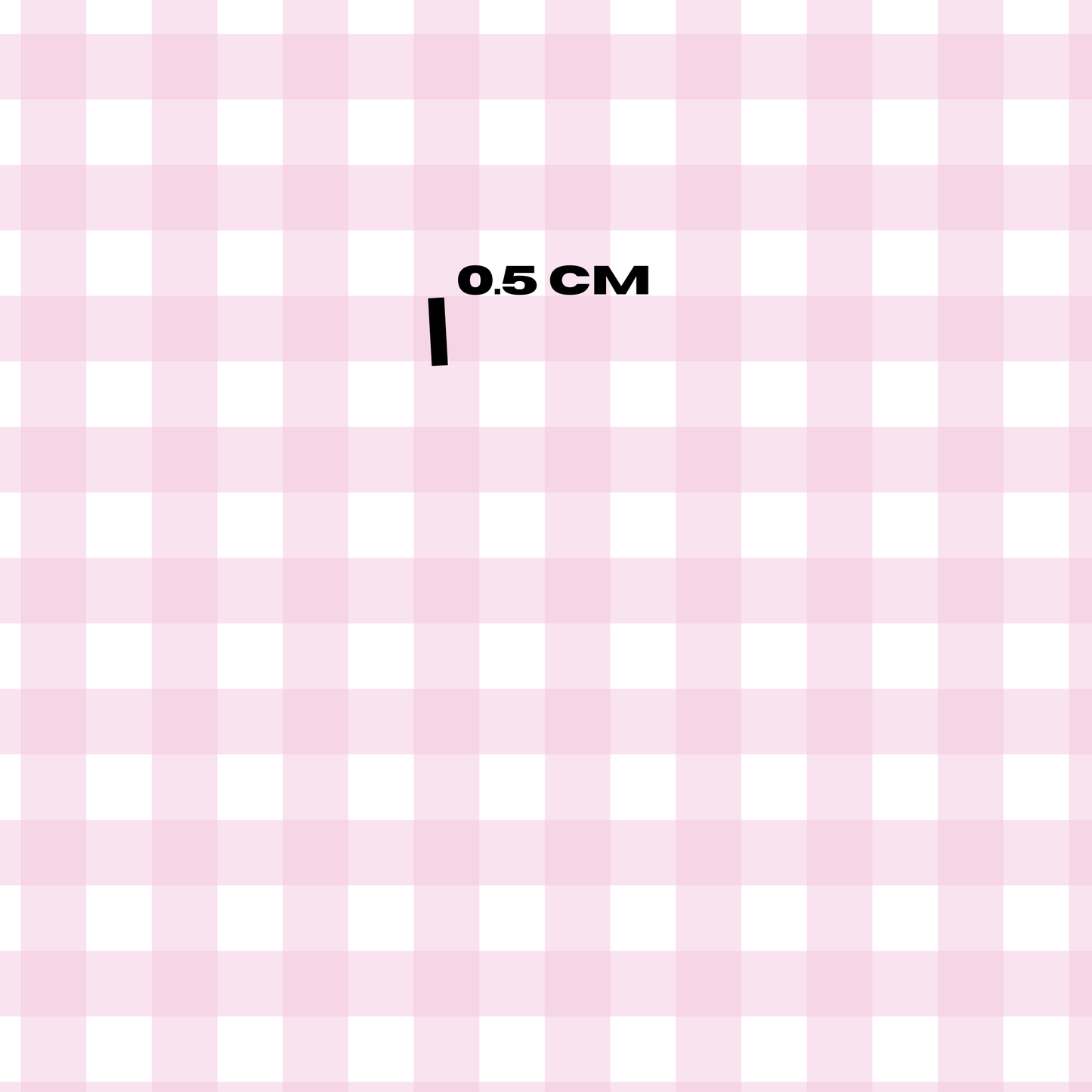 Soft pink gingham Pastel rainbow