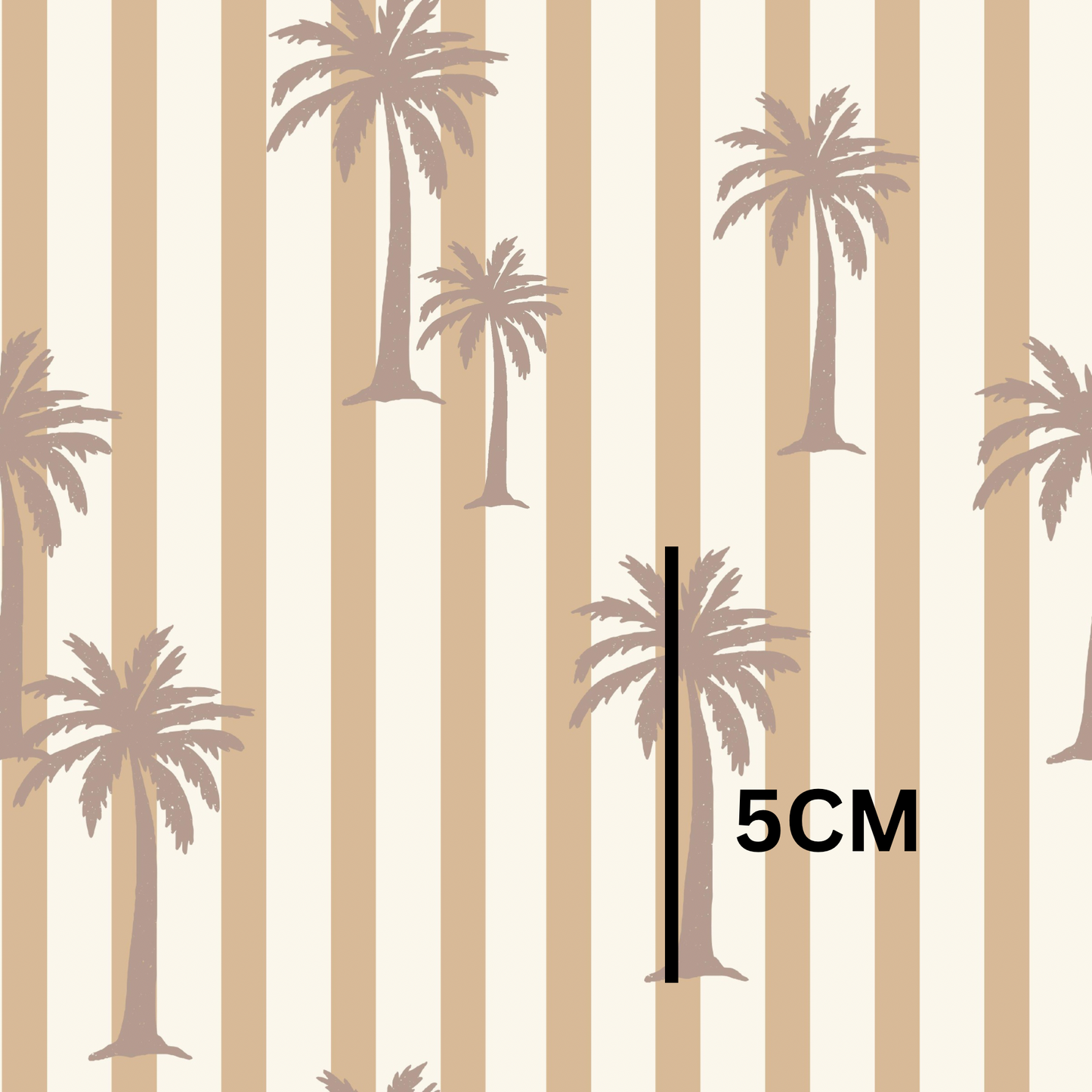 Brown palm stripes