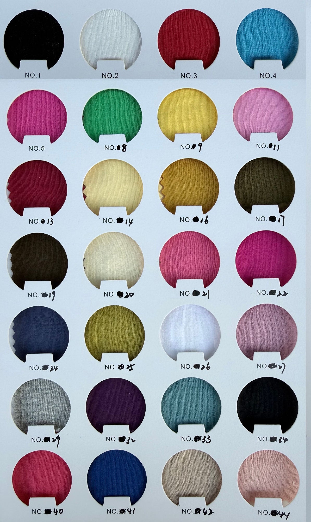 Solid Cotton Brushed french terry/ Sweatshirt Fleece