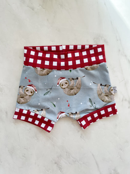Christmas Sloth bummies