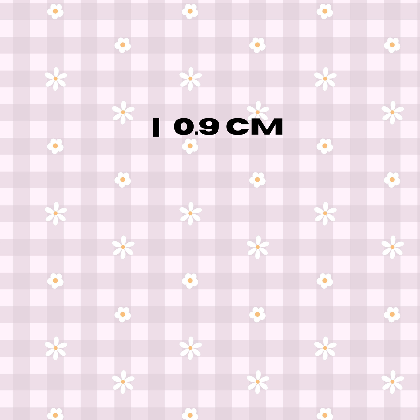 Whimsy daisy purple gingham