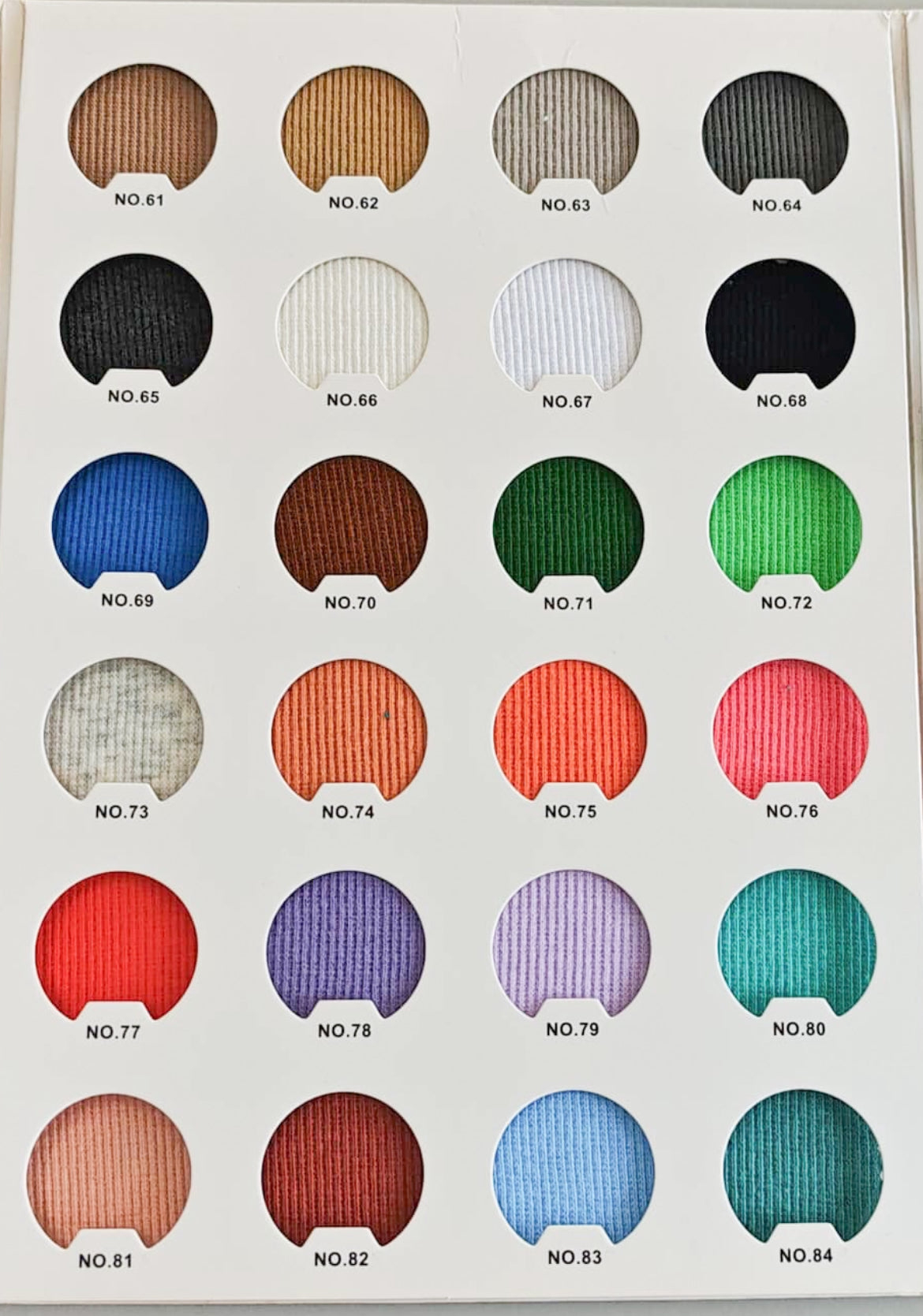 Solid 2x2 rib for cuffs - PRE ORDER