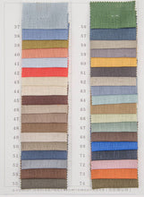 Load image into Gallery viewer, Solid 100% Linen fabric; colours 1-74
