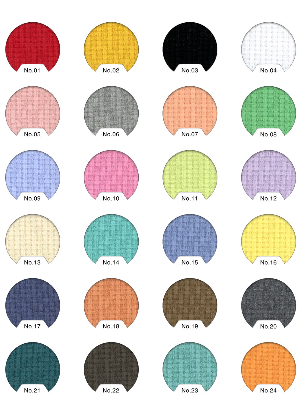 Solid Waffle 100% cotton - PRE ORDER