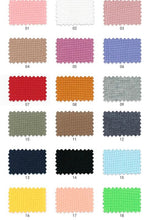 Load image into Gallery viewer, SOLID Waffle stretch knit pre order- PRE ORDER
