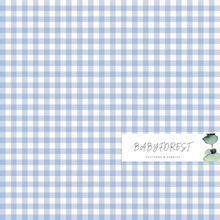 Load image into Gallery viewer, Light Blue Gingham
