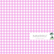 Load image into Gallery viewer, Dark pink Gingham
