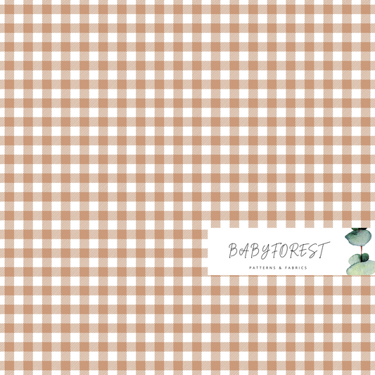 Caramel Gingham