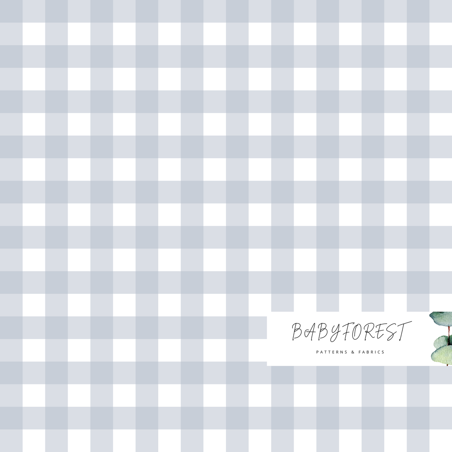 Grey Gingham