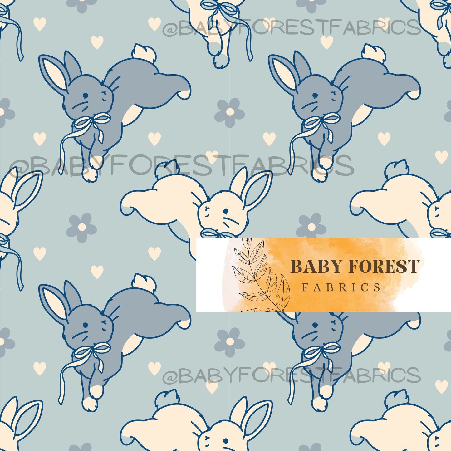 Dusty Blue bunnies