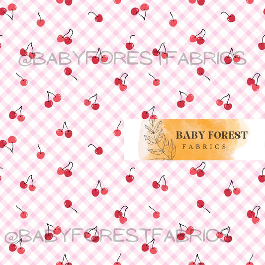 Cherry gingham