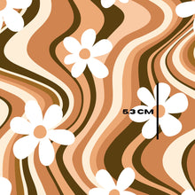 Load image into Gallery viewer, Brown Daisy Swirl

