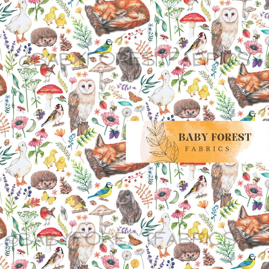 Woodland Meadow-white