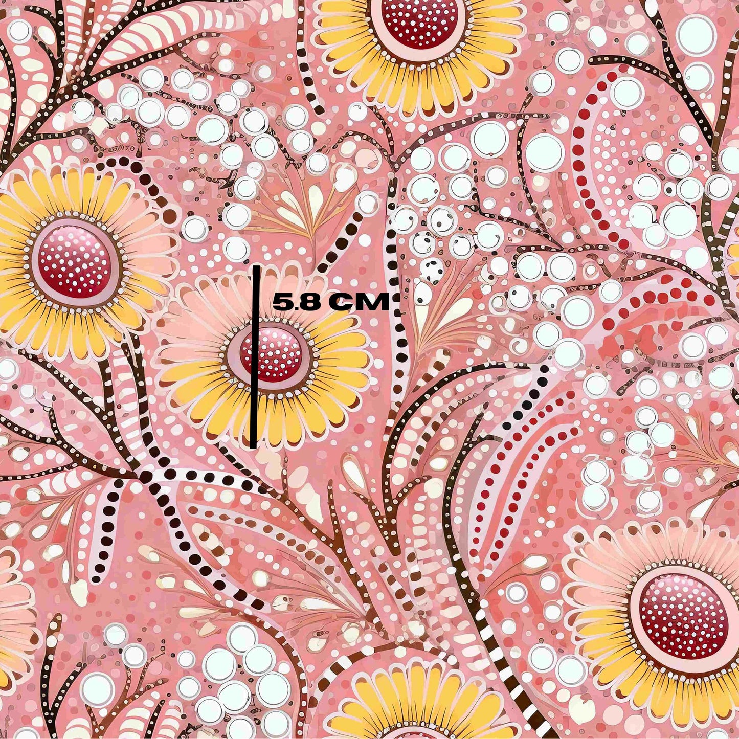 Abstract dot muddy pink
