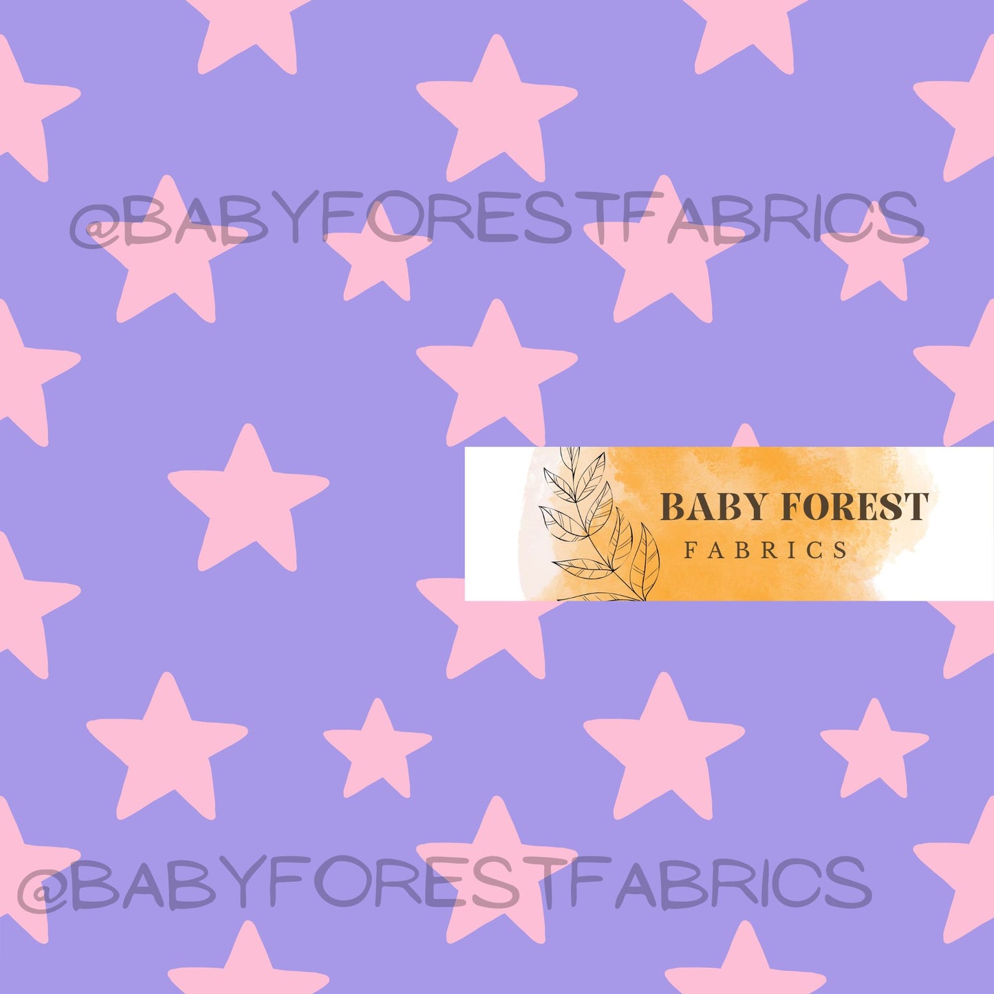 Purple pink stars