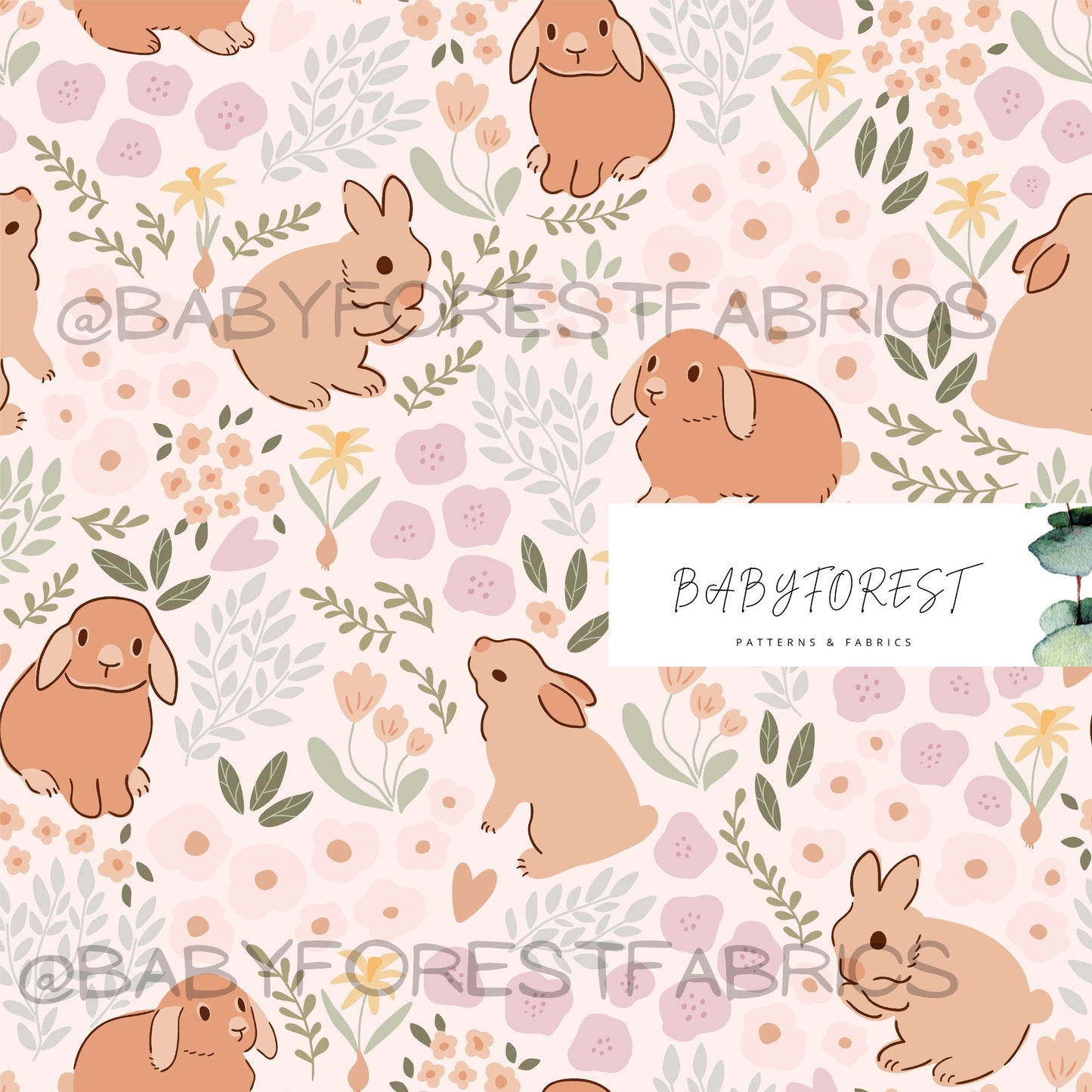 Field Bunny light pink