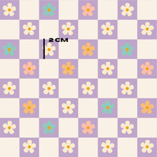 Load image into Gallery viewer, Purple Daisy Checks

