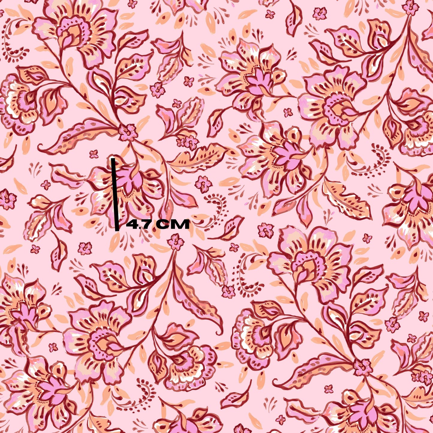 Pink boho florals