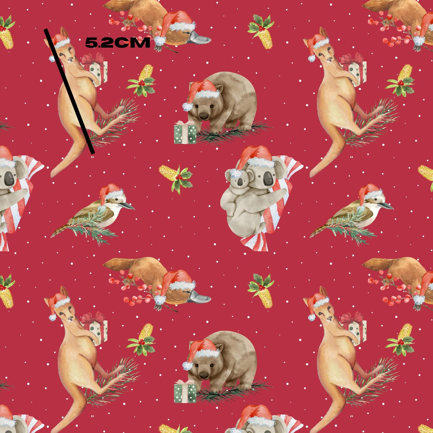 Aussie Christmas Red