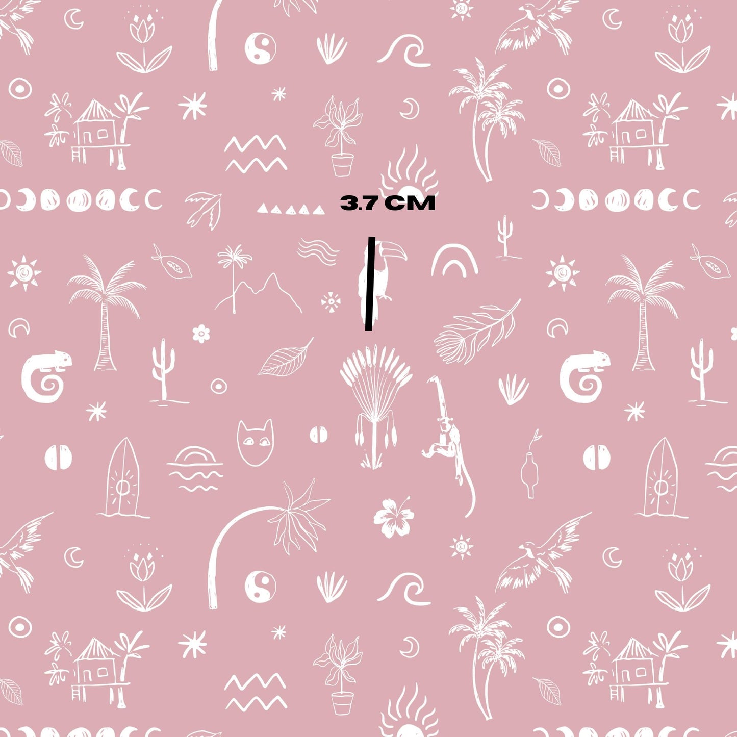 Pink boho jungle