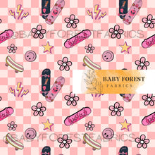 Load image into Gallery viewer, Pink skate checks
