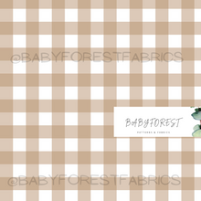 Load image into Gallery viewer, Beige Gingham
