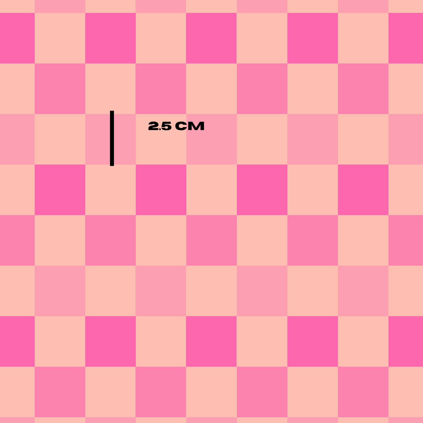 Hot pink checks