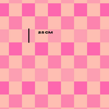 Load image into Gallery viewer, Hot pink checks
